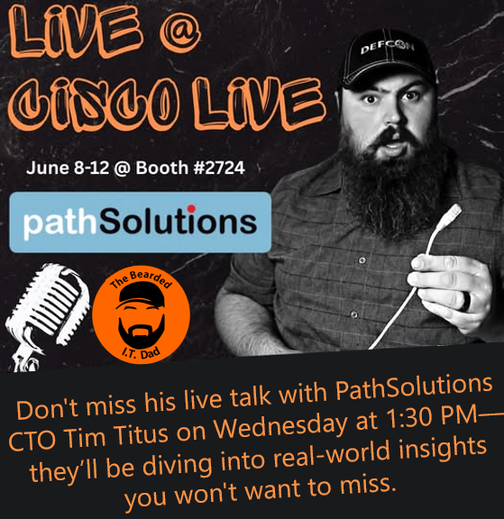 Bearded IT Dad Live at Cisco Live Bearded IT Dad Live at Cisco Live