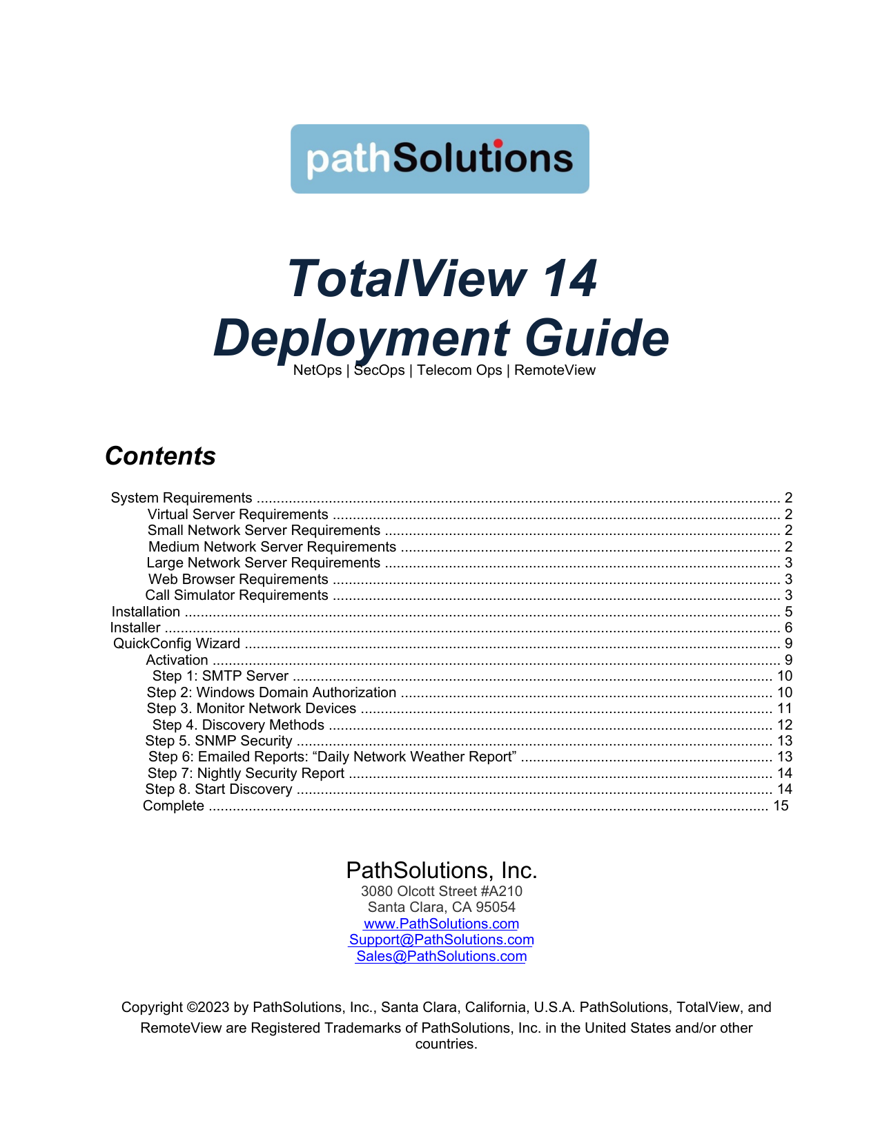 TotalView14 Deployment Guide
