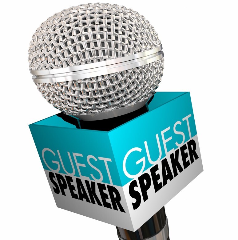Guest Speaker - microphone Guest Speaker - microphone